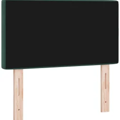 Vidaxl Tête de lit Vert foncé 80 cm Velours