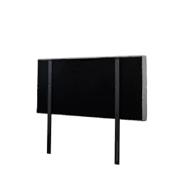 Teeno Tête de lit 140x60 cm, Épaisseur 8 cm, gris Outlet