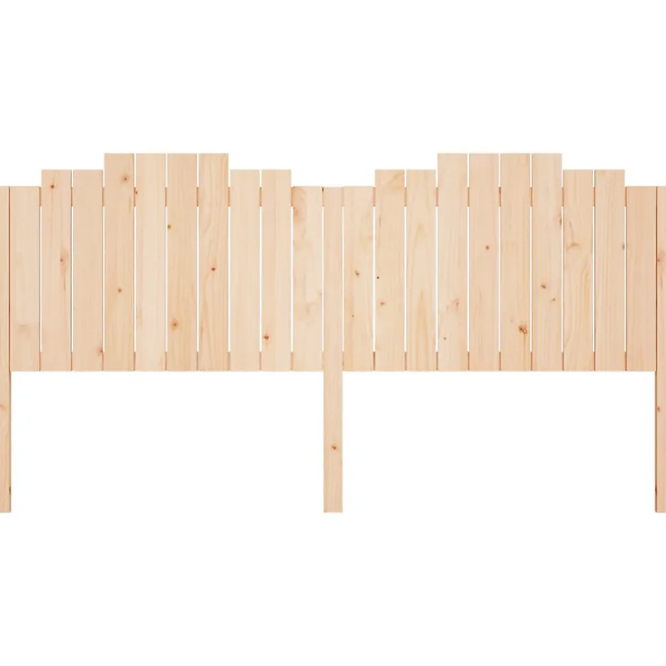 Vidaxl Tête de lit 206x4x110 cm Bois massif de pin