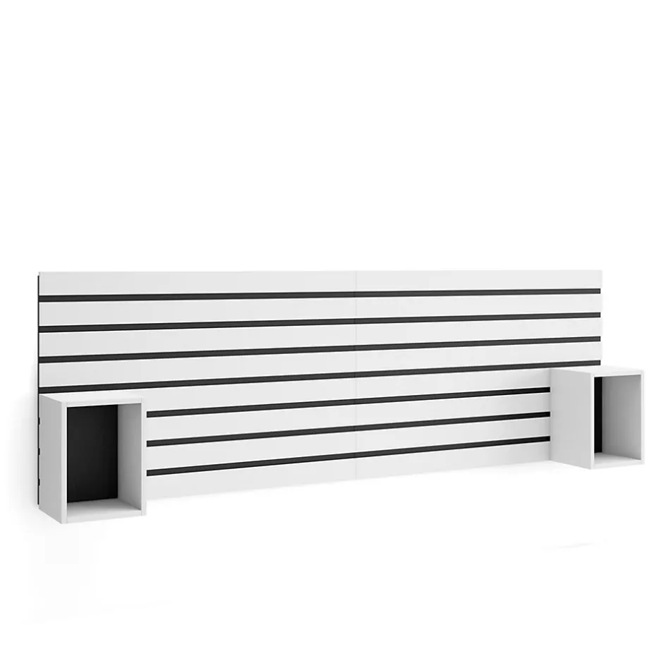 Skraut Home Tête de lit 214x70x3cm Lit 120-135-140-150-160cm couleur blanc