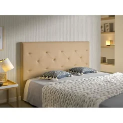 Eccox Tête de lit Zafiro camel pour lit 90 en similicuir 115x115x8. Online