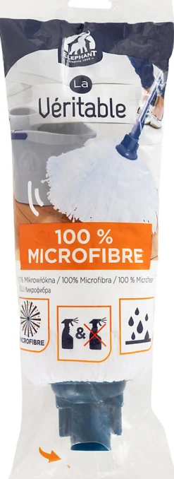 Elephant Tête lave-sols 100% microfibre