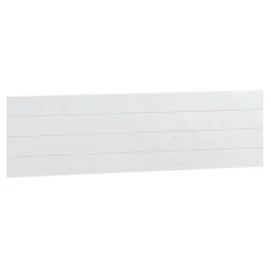 Venprodin - Tête de lit en bois 150 cm Magda 156x45 blanc