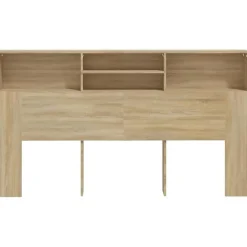 Vidaxl Armoire de tête de lit Chêne sonoma 180x19x103,5 cm 811883