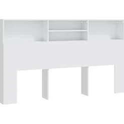 Vidaxl Armoire de tête de lit Blanc 180x19x103,5 cm 811880 Hot