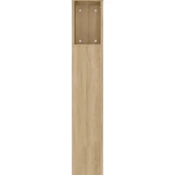 Vidaxl Armoire de Tête de Lit Murale Meuble de Chambre à Coucher Tête de Lit avec Rangement Accessoire de Lit Intérieur 811946 Hot