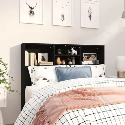 Vidaxl Armoire de tête de lit Blanc 120x19x103,5 cm New