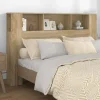 Vidaxl Armoire de tête de lit Chêne sonoma 160x18,5x104,5 cm 811937