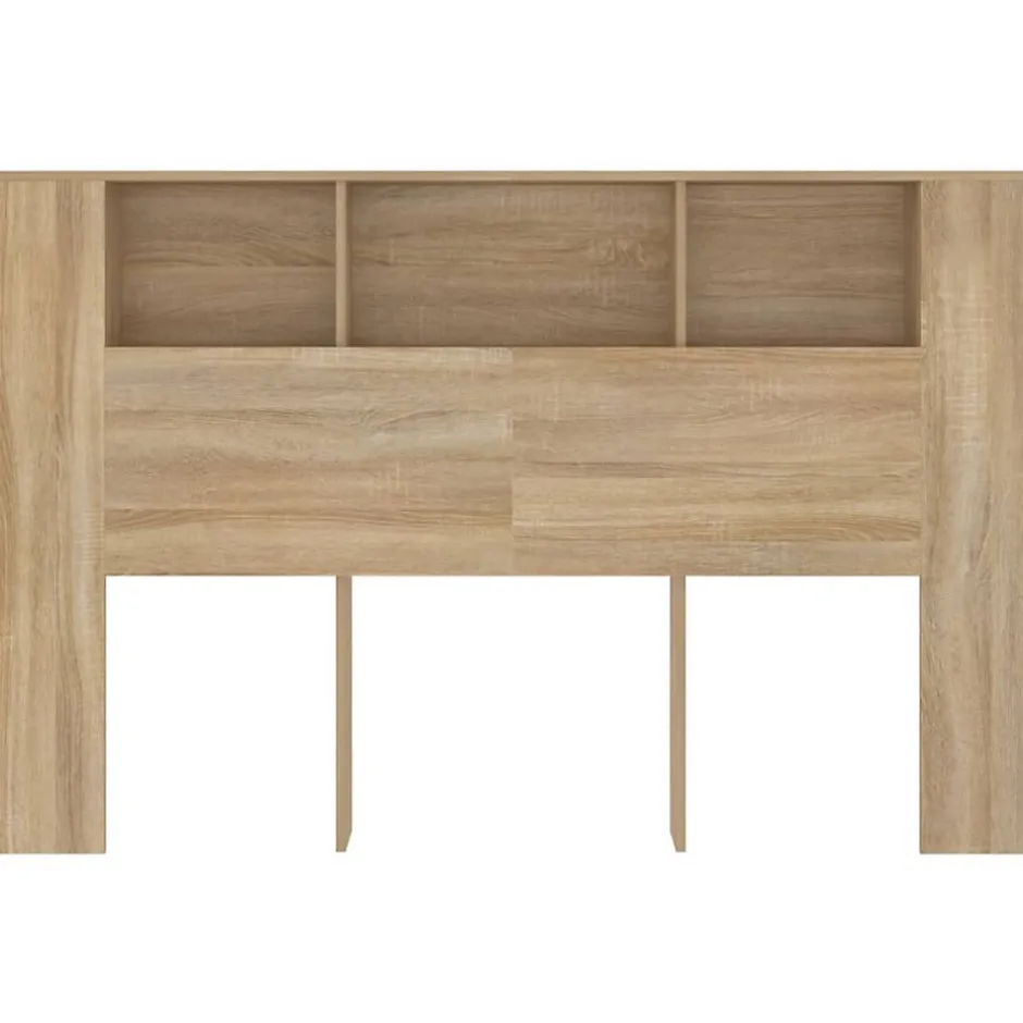 Vidaxl Armoire de tête de lit Chêne sonoma 160x18,5x104,5 cm 811937