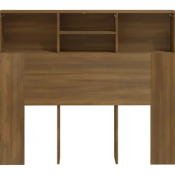 Vidaxl Armoire de tête de lit Sonoma gris 120x19x103,5 cm Best
