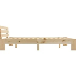 Vidaxl Cadre de lit Bois de pin massif 160 x 200 cm Sale