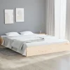 Vidaxl Cadre de lit Bois massif 140x200 cm 820042