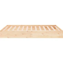 Vidaxl Cadre de lit Bois massif 140x200 cm 820042