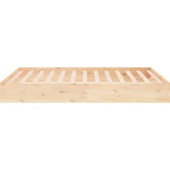 Vidaxl Cadre de lit Bois massif 140x200 cm 820042