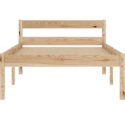 Vidaxl Cadre de lit Bois de pin massif 100 x 200 cm New