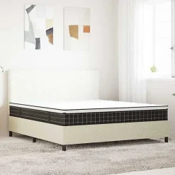 Vidaxl Matelas à ressorts bonnell moyen 160x200 cm 3206388 Online
