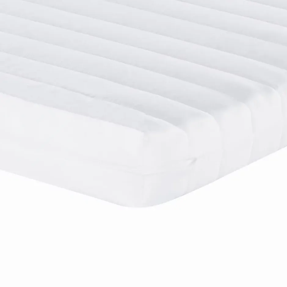Vidaxl Matelas en mousse blanc 80x200 cm 7 zones dureté 20 ILD,matelas de lit,matelas rafraîchissant,matelas souple,356349 Best