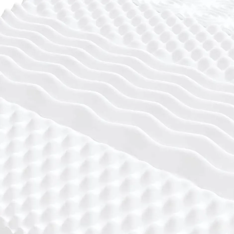 Vidaxl Matelas en mousse blanc 140x200 cm 7 zones dureté 20 ILD,matelas de lit,matelas de lit de jour,matelas en mousse 356356 Online