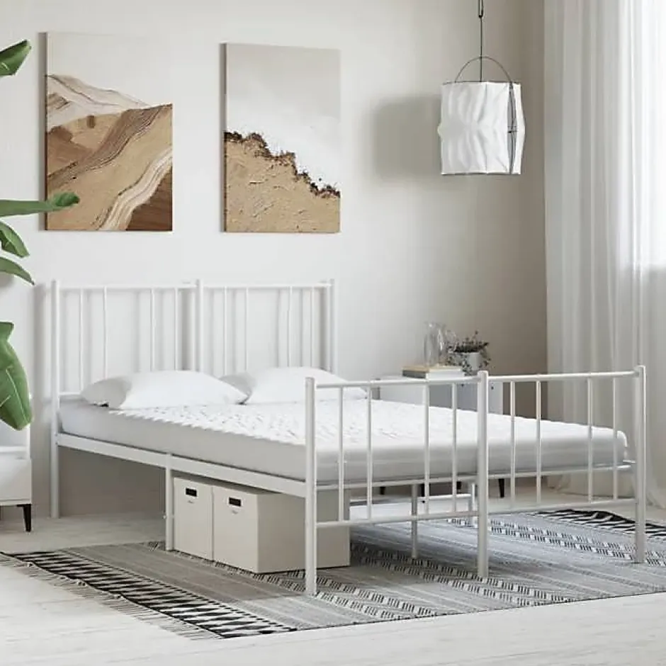 Vidaxl Matelas en mousse blanc 140x200 cm 7 zones dureté 20 ILD,matelas de lit,matelas de lit de jour,matelas en mousse 356356 Online