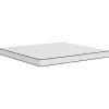 Vidaxl Matelas en mousse moyennement doux 200x200 cm 373039