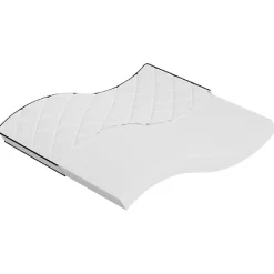 Vidaxl Matelas en mousse moyennement doux 200x200 cm 373039
