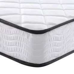 Vidaxl Matelas en mousse moyennement doux 200x200 cm 373039