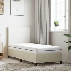 Vidaxl Matelas en mousse moyennement doux 80x200 cm 373042