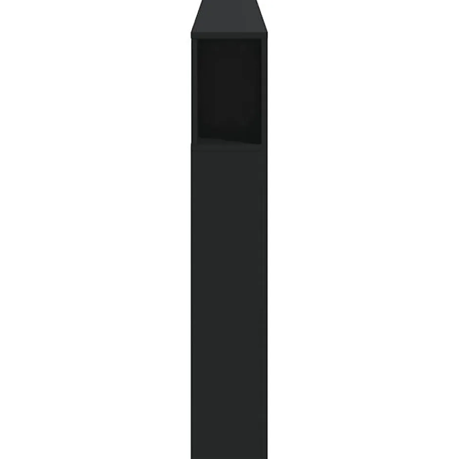 Vidaxl Tête de Lit à LED, Accessoire de Lit, Tête de Cadre de Lit, Meuble de Chambre à Coucher, Noir 200x18,5x103,5 cm Bois 837366 Sale