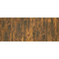 Vidaxl Tête de lit avec armoires Chêne fumé Bois d'ingénierie 3115729 Discount