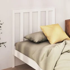 Vidaxl Tête de lit Blanc 81x4x100 cm Bois massif de pin 817716 Sale