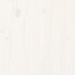 Vidaxl Tête de lit Blanc, 206x4x100 cm Bois massif de pin