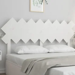 Vidaxl Tête de lit Blanc 159,5x3x80,5 cm Bois massif de pin 819231 Discount