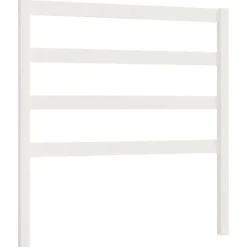 Vidaxl Tête de lit Blanc 95x4x100 cm Bois massif de pin822233