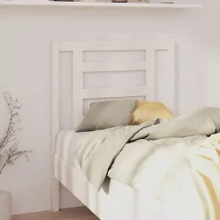 Vidaxl Tête de lit Blanc 81x4x100 cm Bois massif de pin 818796 Sale