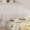Vidaxl Tête de lit Blanc 206x4x100 cm Bois de pin massif 818841