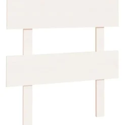 Vidaxl Tête de lit Blanc 93,5x3x81 cm Bois massif de pin 819051