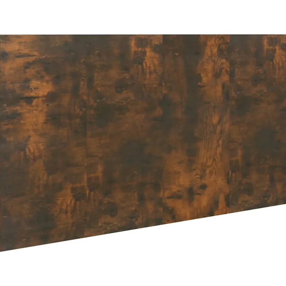 Vidaxl Tête de lit Chêne fumé 160x1,5x80 cm Bois d'ingénierie 816973