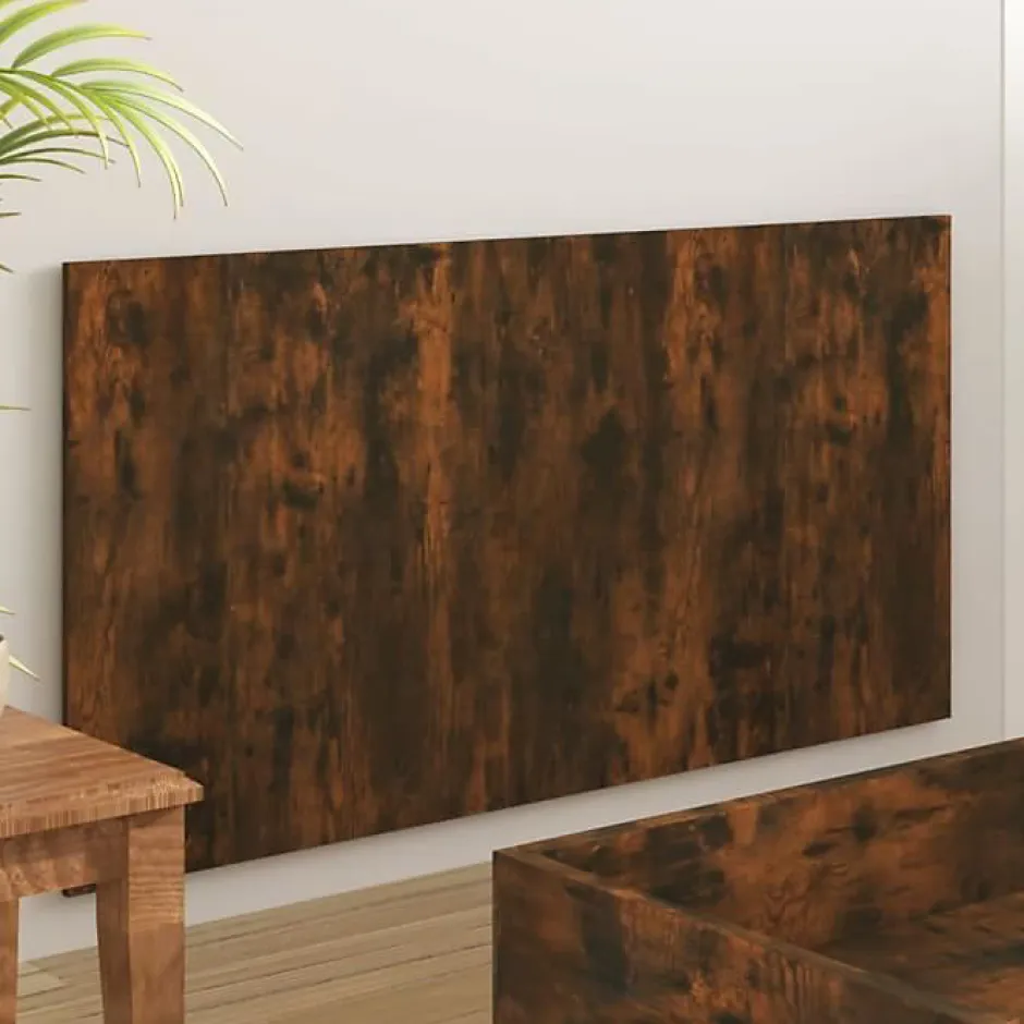 Vidaxl Tête de lit Chêne fumé 160x1,5x80 cm Bois d'ingénierie 816973