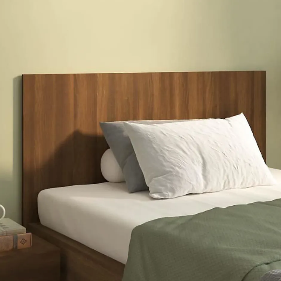 Vidaxl Tête de lit Chêne marron 120x1,5x80 cm Bois d'ingénierie 816972 Sale