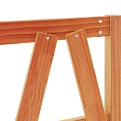 Vidaxl Tête de lit cire marron 160 cm bois massif de pin 844306 Hot