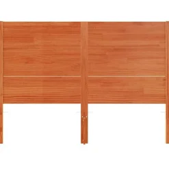 Vidaxl Tête de lit cire marron 160 cm bois massif de pin 844326