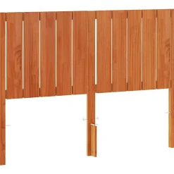 Vidaxl Tête de lit cire marron 135 cm bois massif de pin 844343