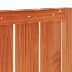 Vidaxl Tête de lit cire marron 135 cm bois massif de pin 844343