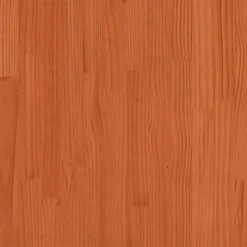 Vidaxl Tête de lit cire marron 135 cm bois massif de pin 844333