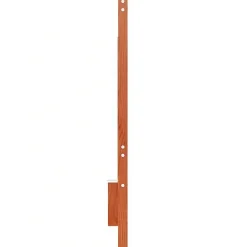 Vidaxl Tête de lit cire marron 135 cm bois massif de pin 844333