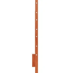 Vidaxl Tête de lit cire marron 135 cm bois massif de pin 844323