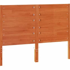 Vidaxl Tête de lit cire marron 135 cm bois massif de pin 844323