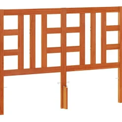 Vidaxl Tête de lit cire marron 135 cm bois massif de pin 844190