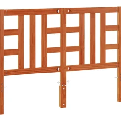 Vidaxl Tête de lit cire marron 135 cm bois massif de pin 844190