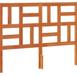 Vidaxl Tête de lit cire marron 160 cm bois massif de pin 844263 Online